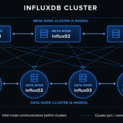 influxdb quickstart cluster installation on centos meta and data nodes