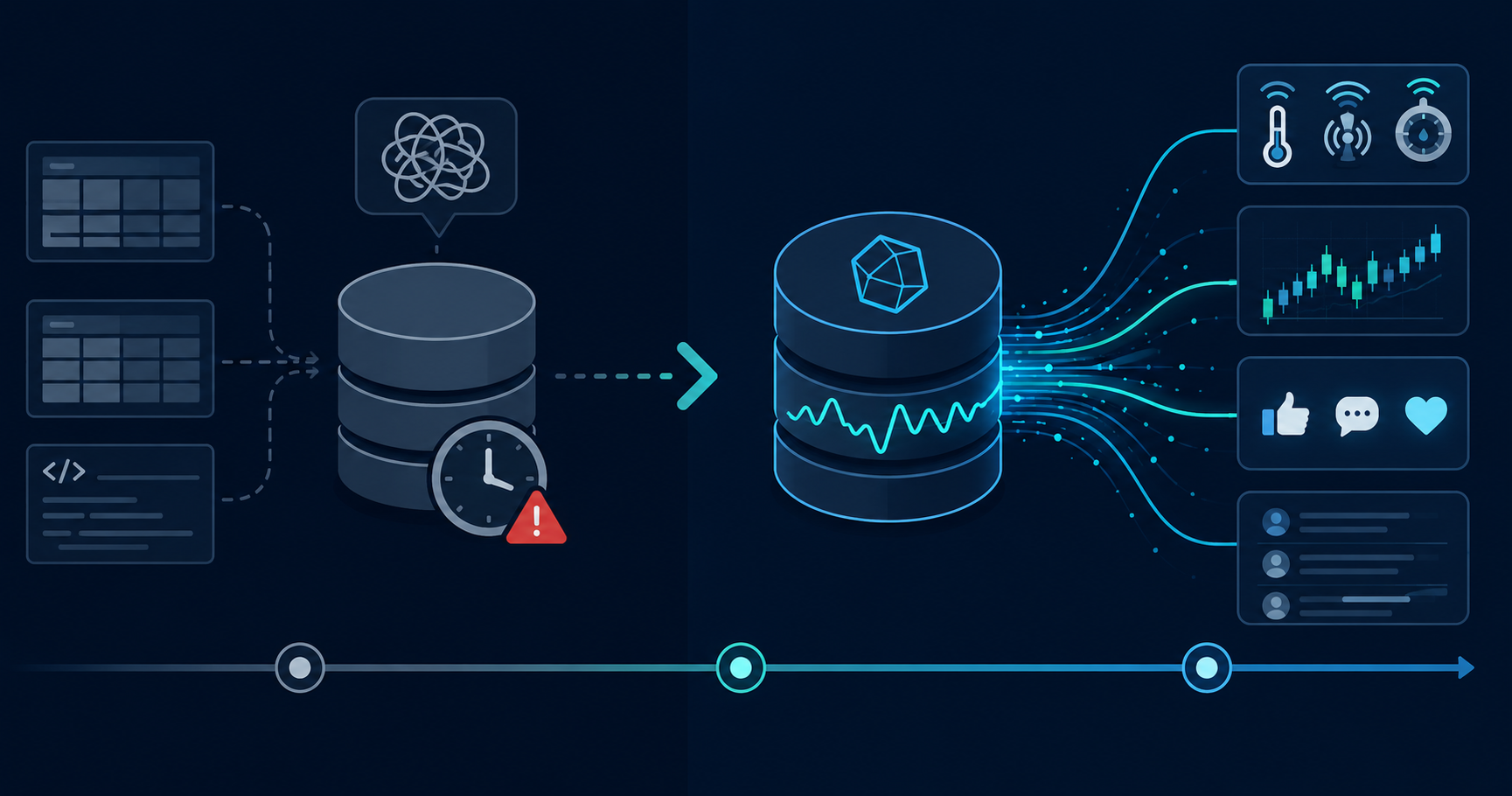 influxdb time series database logo
