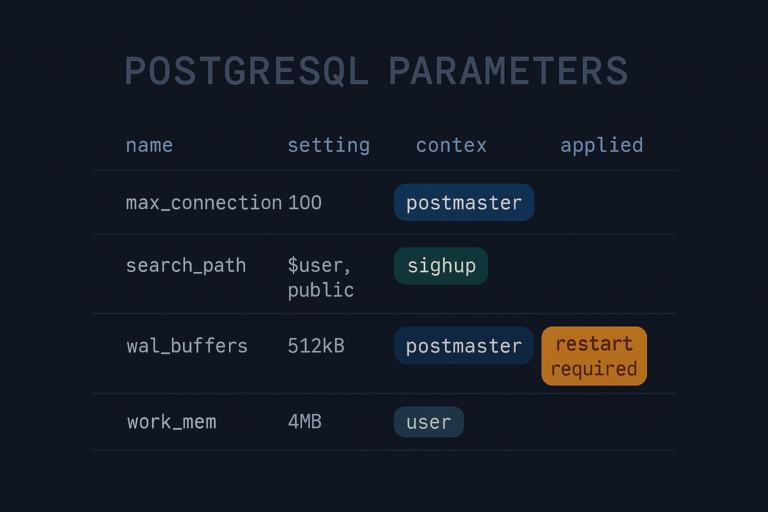 PostgreSQL auto.conf 