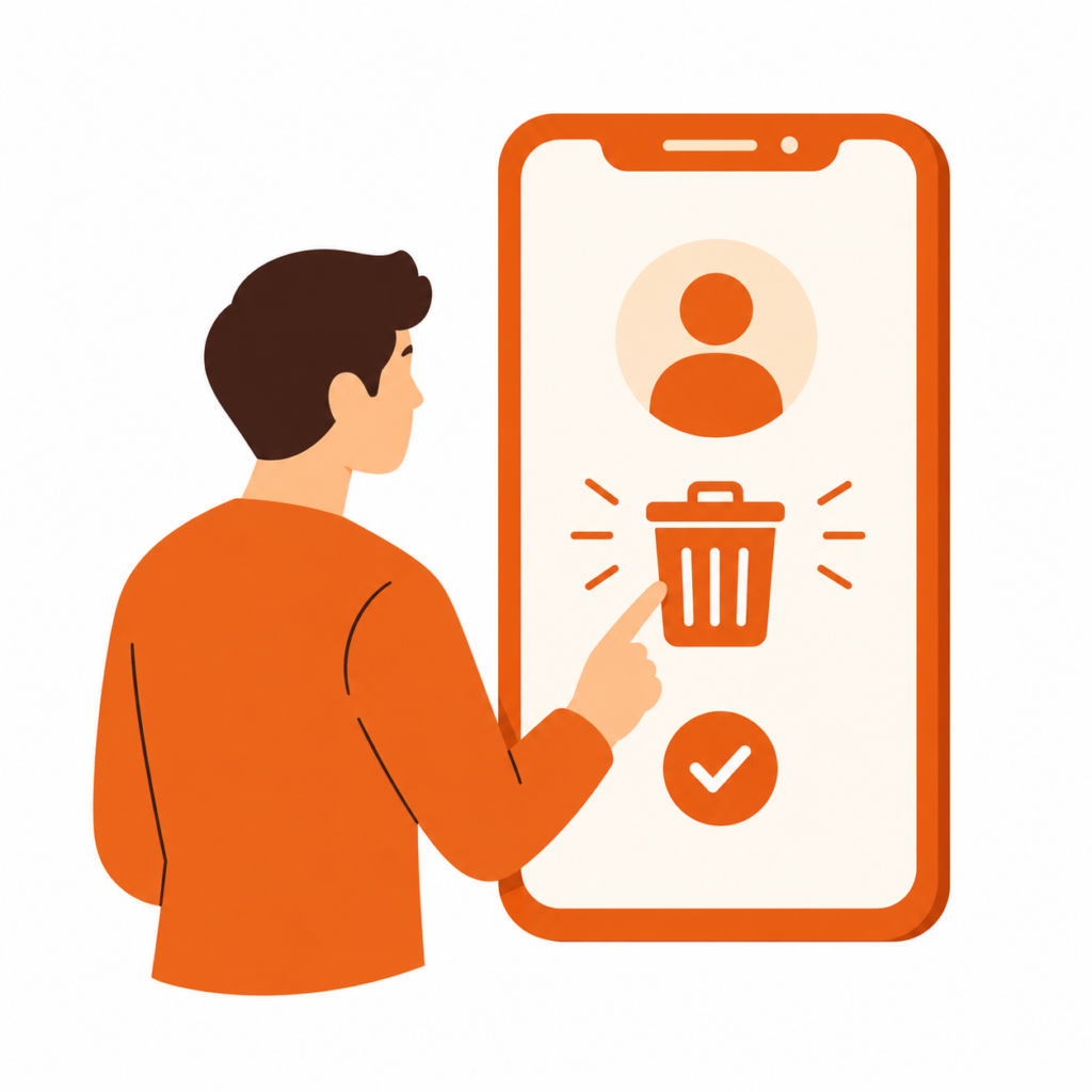 Delete Janmasūtram account request illustration